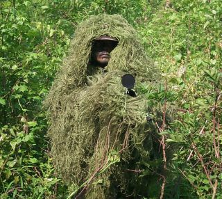 Ghillie Suits Tracker camouflage suit   Leafy Green