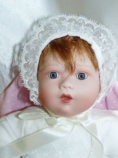   Knowles Baby Book Treasures Catherines Christening Porcelain Doll