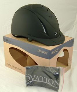 Newly listed Ovation Deluxe English Riding Schooler Helmet Black M/L