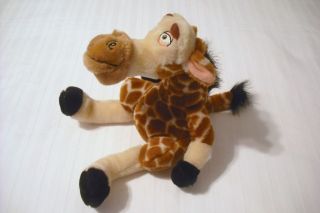 Nanco MELMAN the Giraffe from Madagascar Plush Animal Toy EUC