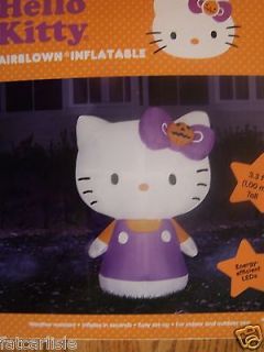 Airblown Inflatable Halloween Hello Kitty 3.3 ft. Tall *NEW*