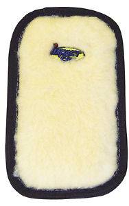 MILE BUSTER REAR SEAT & PILLION CUSHION Cream wool blend pillion pad