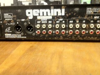 Gemini KL 19 PRO Professional DJ Rack Mixer 2 CHANNEL