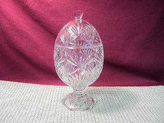 antique clear glassware
