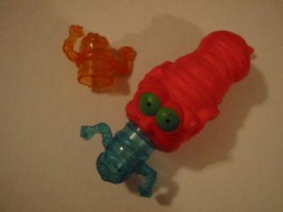 Ghostbusters Rare Vintage 1987 Mini Shooter 3 Piece Complete Boo Zooka 