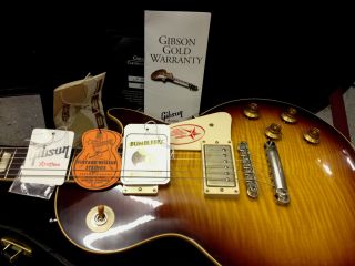 Gibson Historic 1959 Pickguard Creme Guitar Parts Les Paul R8 R9 