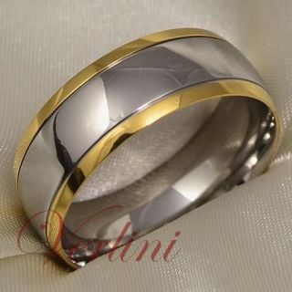 gold wedding bands in Bands without Stones