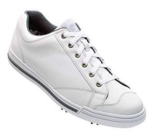 FootJoy Street 56405 White Medium Mens Golf Shoes 2012 Closeout