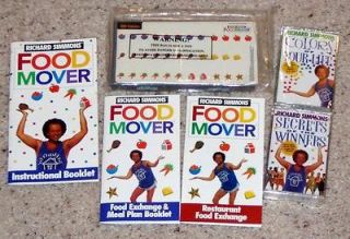 Richard Simmons FOOD MOVER SYSTEM with Cards, Cassettes & Booklets 