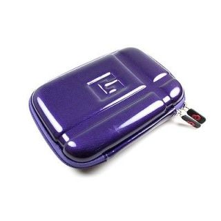 Sony NV U73T Portable GPS Navigator Hard Pouch Case Purple