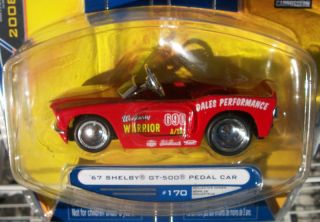   Big Time Muscle Big Time 67 1967 Red Shelby Mustang 500GT Pedal Car