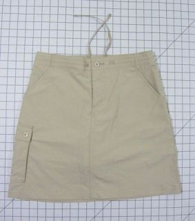   WOMENS Inter Continental Hideaway Skirt Skort Slightly Used Light K