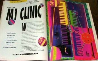   Clinic, LINTRONICS LAMM, 1992 Keyboard Scoring Terminator 11 Magazine