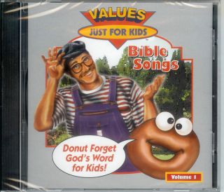 Donut Forget Bible Songs Volume 1   the Donut Man   CD
