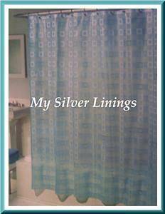 shower curtain turquoise in Shower Curtains