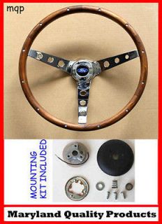 grant wood steering wheels in Parts & Accessories