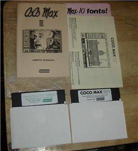 CoCo Max III   Colorware   Tandy CoCo   1987