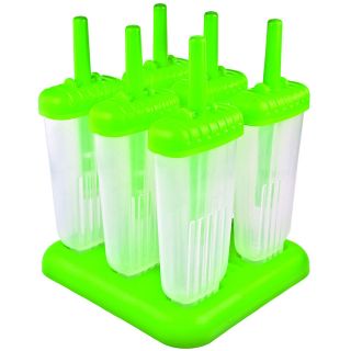 Popsicle Groovy Molds Green, Set of 6 By Tovolo
