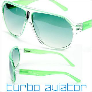 Aviator Sunglasses 1980s 80s Vintage Sunnies Retro New Bright Neon 