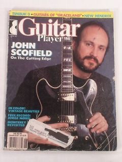 GUITAR PLAYER June 1987 JOHN SCOFIELD, Soundpage