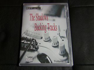 The Shadows** VOL 1 Instrumental Guitar Backing Tracks CD