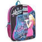   Disney Hannah Montana Pink Purple Black 16 Guitar School Backpack