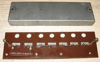 Hammond Organ Tone Generator Line Terminal Strip & Cover A100 B2 B3 C2 