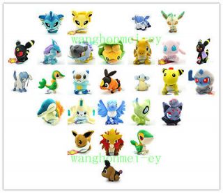   hodgepodge of New pokemon Soft Stuffed Animal Plush toy collection