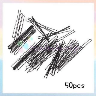   Hair Styling Bobby Pins Salon Hairdressing Clips w/ Ball Tips Black