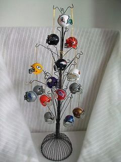 Nfl Christmas ornaments   all teams available   Nfl Riddell licensed 
