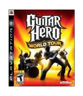 Guitar Hero World Tour (Sony Playstation 3 PS3, 2008) game only