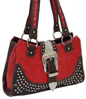 western tooled leather purse in Womens Handbags & Bags