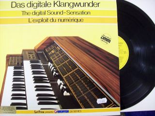 CURT PRINA DAS DIGITALE KLANGWUNDER GERMAN WERSI LP 1984 ex ORGAN
