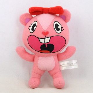 Happy Tree Friends Giggles Pink Plush Stuffed Doll Ball Chain 4 10cm 