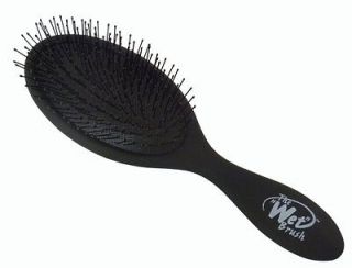 The Wet Brush Detangler & Massager Shower Hair Brush Black B830W New