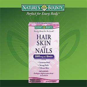 Natures Bounty® Extra Strength Hair Skin and Nails Multivitamin 