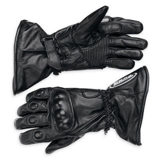 Harley Davidson Mens FXRG Leather Waterproof Gauntlet Gloves 98124 