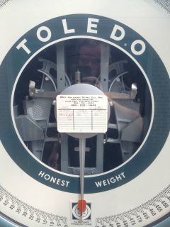 Toledo Honest Weight Scale Model 2181 Used By Hohner Harmonicas