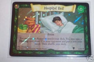 Harry Potter QC Rare Holo Foil Card 12/80 Hospital Bed
