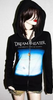 Dream Theater Metal Punk rock DIY Slim Fit Hoodie Jacket Top Shirt