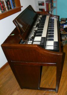 HAMMOND A 101 ORGAN w/ Bench Foot Bass Pedals 3 C B 100 piano keyboard