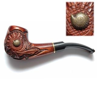 New Hand CARVED Tobacco Smoking Pipe/Pipe *Nautilus*