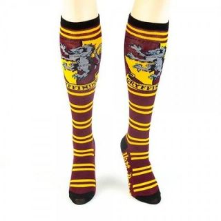 Harry Potter Socks Grvffindor Red Knee High Ages 14 & Older Licenced 