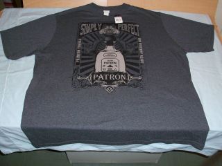   Patron Silver Collection Premium Tequila Simply Perfect 3XL T Shirt