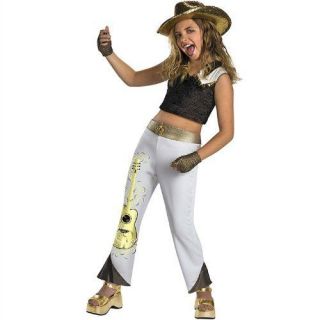 Rock Diva Hannah Montana Rock Pop Star Child Costume