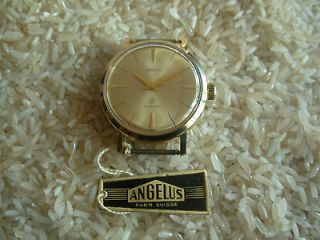 RARE ANGELUS ELECTRIC WATCH NEW OLD STOCK.VERY NICE CONDITION WORKING 