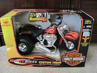 Harley Davidson Motorcycle Custom Trike Mighty Bikes Quality Toys 