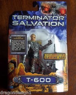 Terminator Salvation mini T 600 with Resistance Targeting Gatling Gun