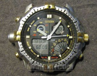 CITIZEN WINGMAN ANA DiGi Pilot promaster Alarm chronograph C720 90s 
