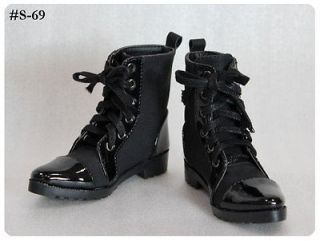 bjd boy doll black color short boots shoes SD13 SD17 dollfie luts 